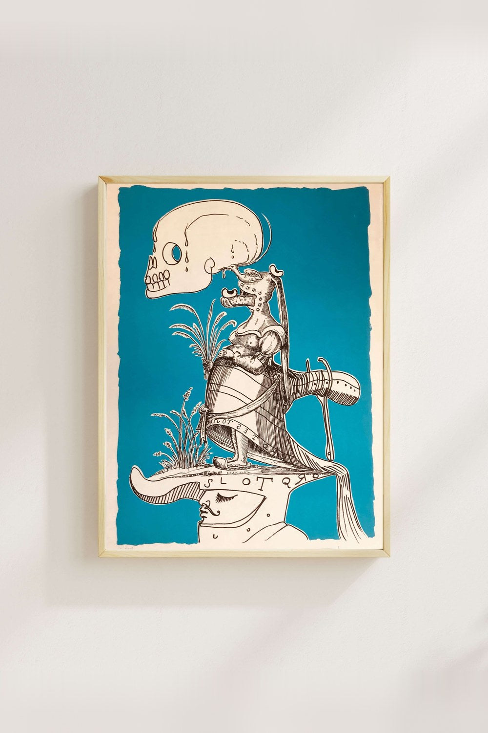 Salvador Dalí - Doğum Ve Ölümün Miğferi - Pantagruel - 4