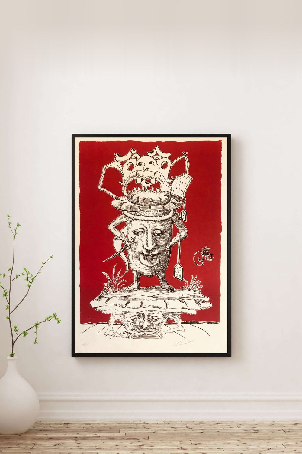 Salvador Dalí - Pastacı Aşçı - Pantagruel - 0