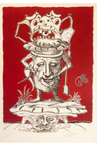 Salvador Dalí - Pastacı Aşçı - Pantagruel - 1