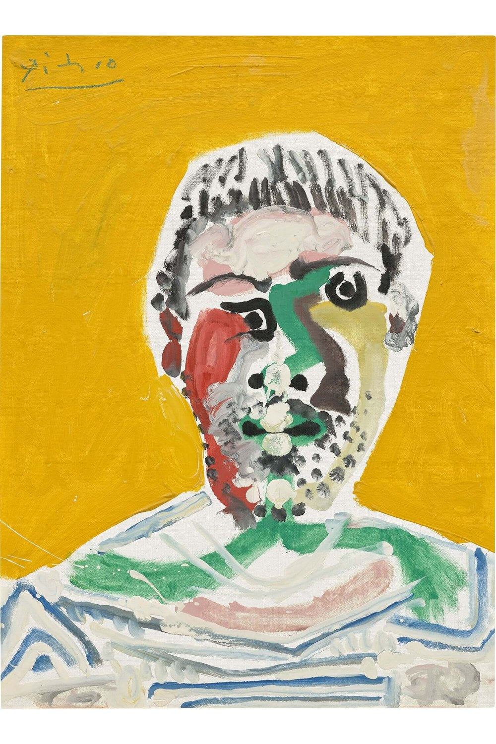 Pablo Picasso - Erkek Büstü - 1