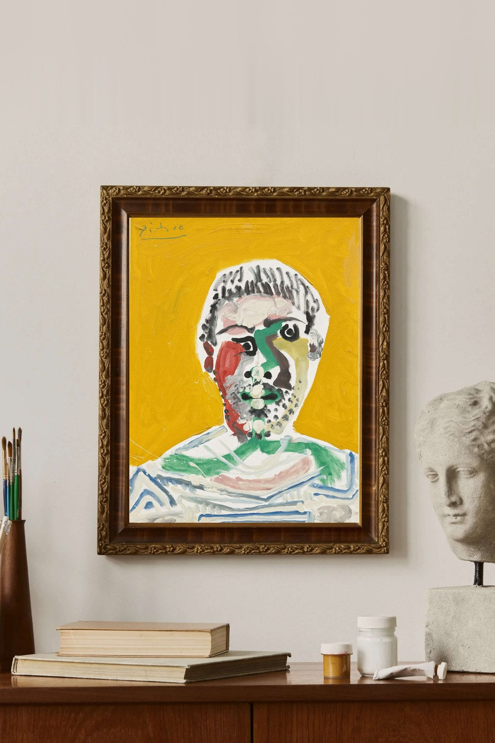 Pablo Picasso - Erkek Büstü - 2