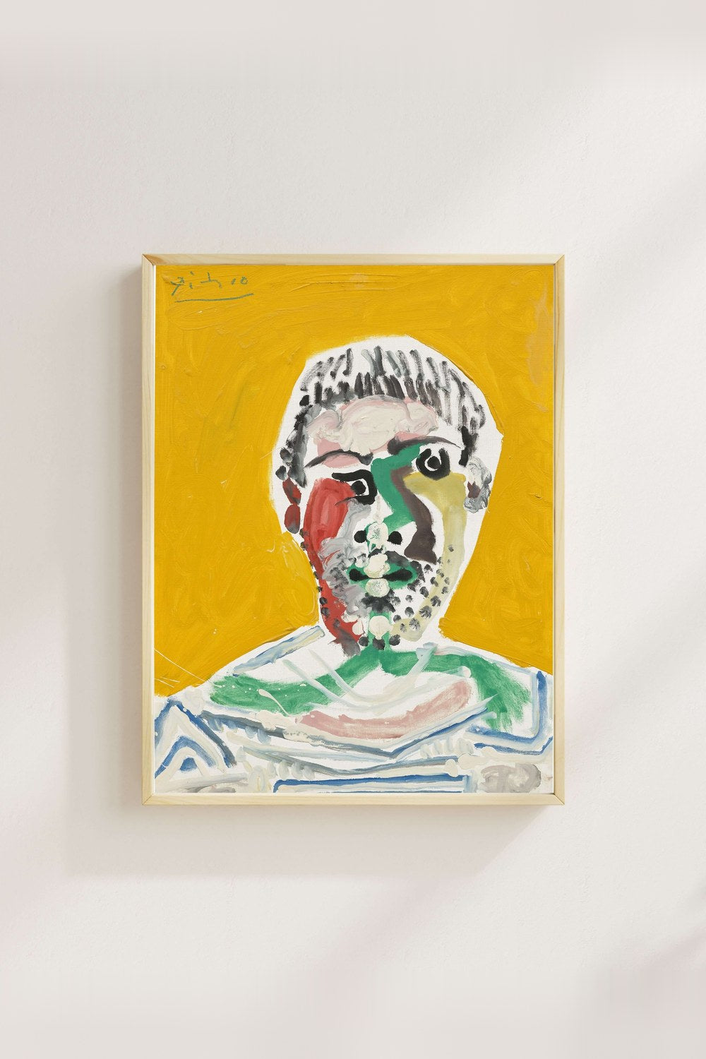 Pablo Picasso - Erkek Büstü - 3