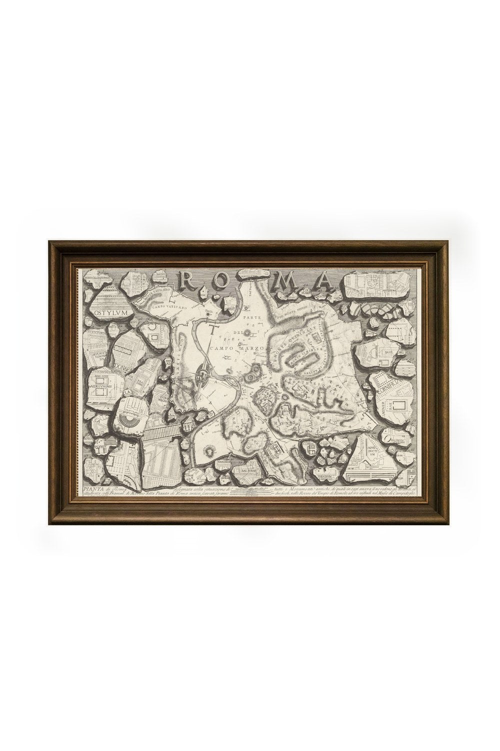 Giovanni Battista Piranesi - Roma Haritası - 0