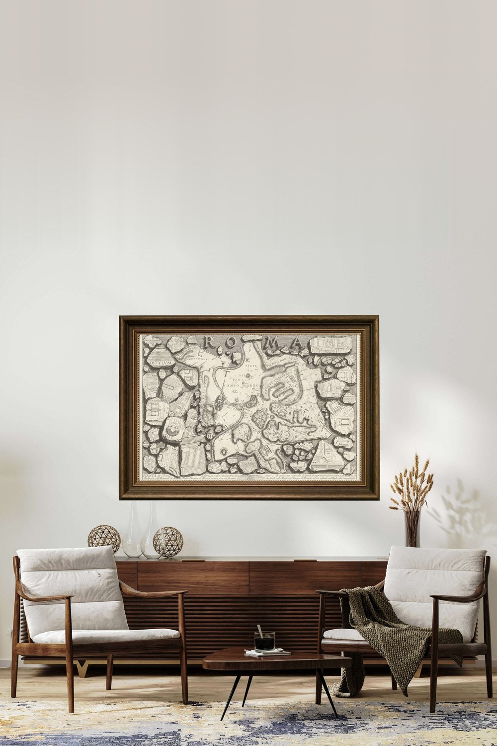 Giovanni Battista Piranesi - Roma Haritası - 2