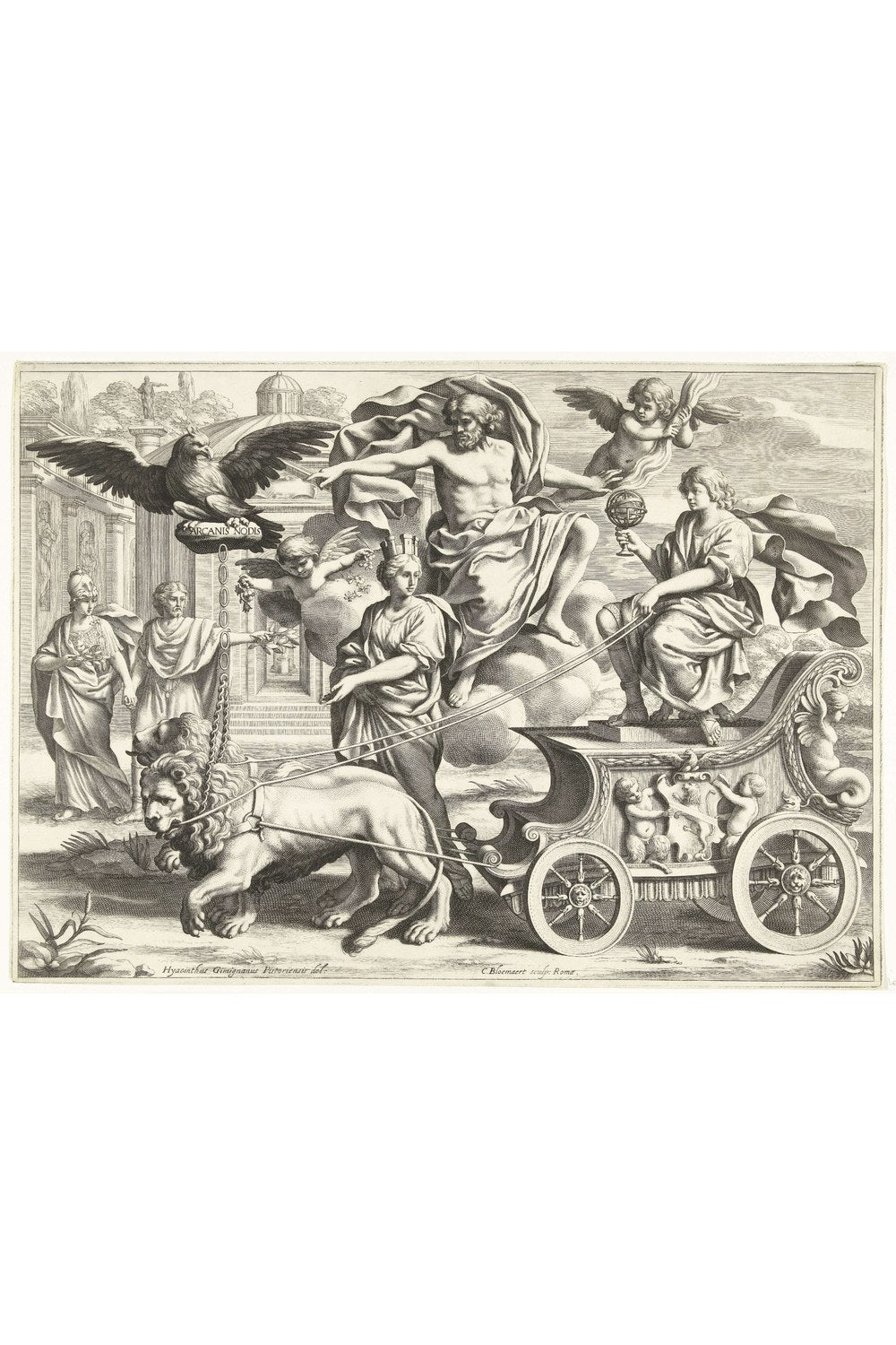 Cornelis Bloemaert - Kybele - 1