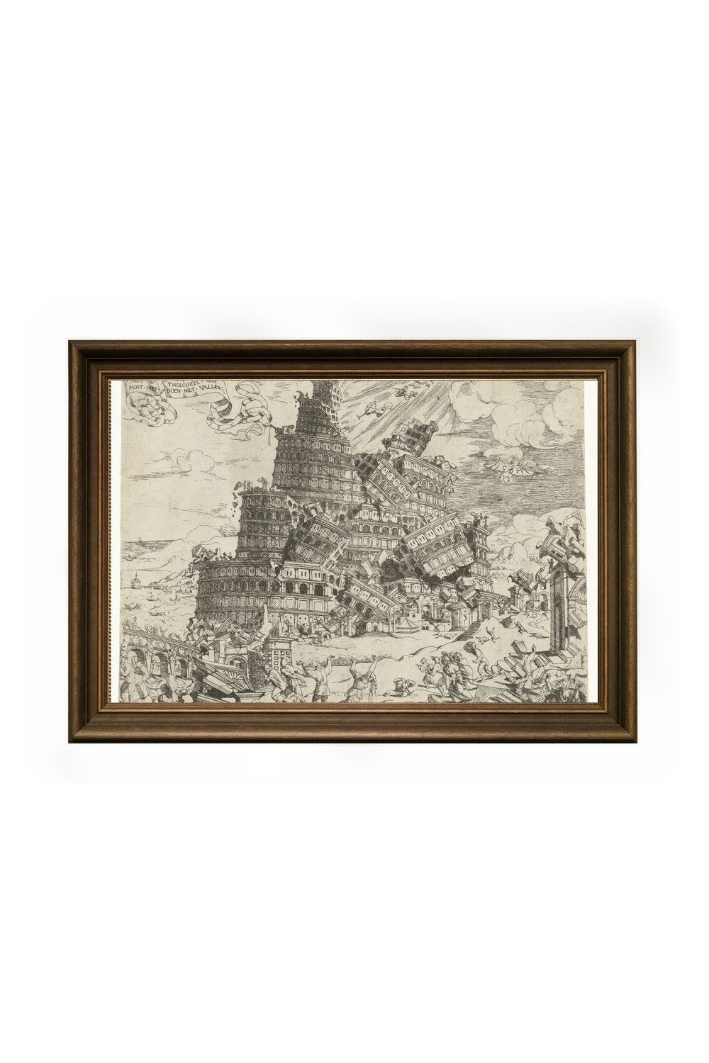 Cornelis Anthonisz. - Babil Kulesi’Nin Çöküşü - 0