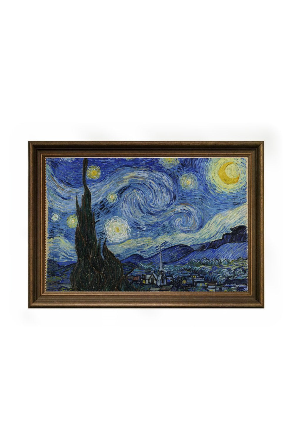 Vincent Van Gogh - Yıldızlı Gece - 0