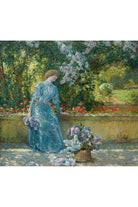 Childe Hassam - Parkta Kadın - 1