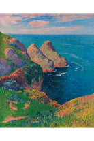 Henry Moret - Deniz Kıyısındaki Kayalıklar - 1