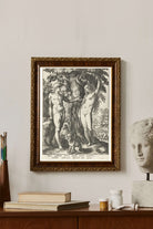 Hendrick Goltzius - Âdem Havva Ve Yılan - 2