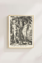Hendrick Goltzius - Âdem Havva Ve Yılan - 3