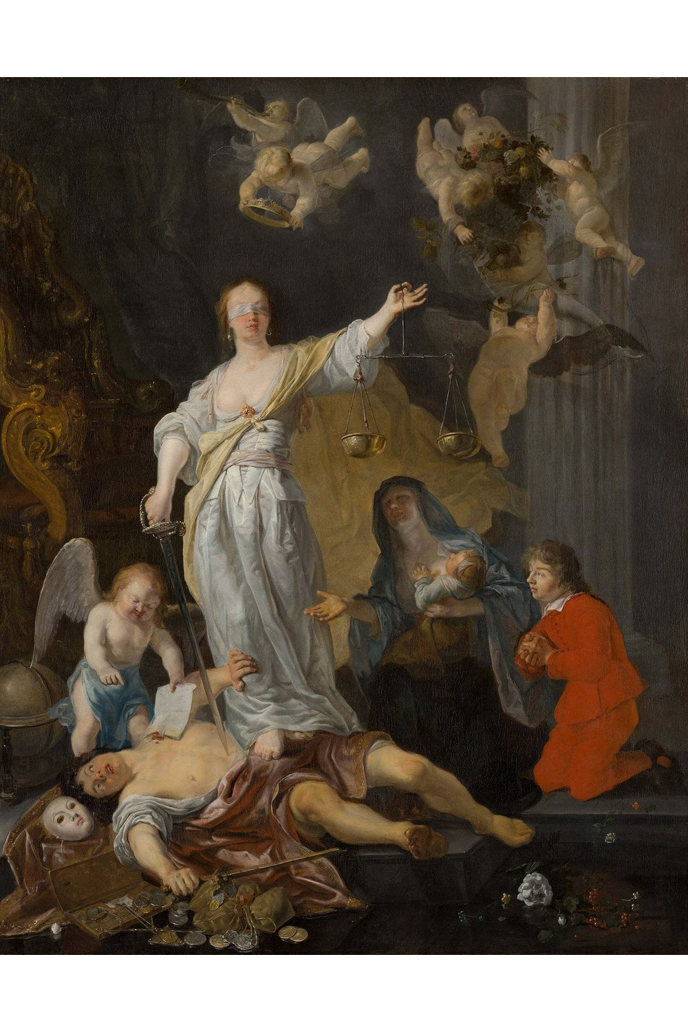 Gabriël Metsu - Doğruluğun Zaferi - 1