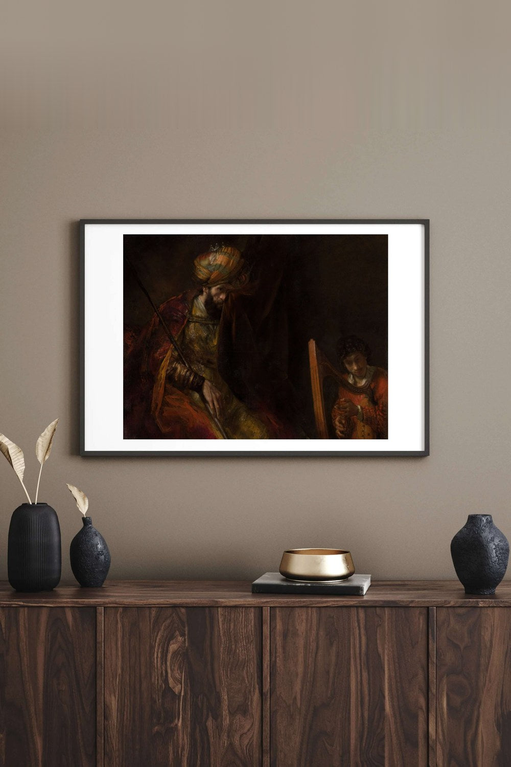 Rembrandt Van Rijn - Saul Ve David - 3
