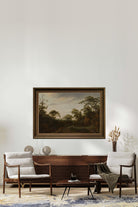 Jacob Van Ruisdael - Alacakaranlıkta Orman Yolunda - 2