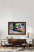 Wassily Kandinsky - Kiliseli Kış Manzarası - 2