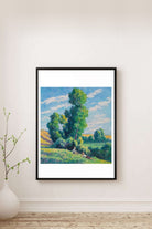 Maximilien Luce - Moulineux Çevresi Ağaçların Altında Dinlenme - 2