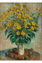Claude Monet - Yer Elması Çiçekleri - 1
