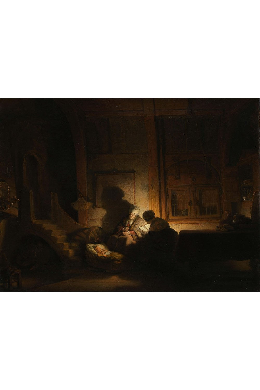 Rembrandt Van Rijn - Gece Kutsal Aile - 1