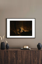 Rembrandt Van Rijn - Gece Kutsal Aile - 3