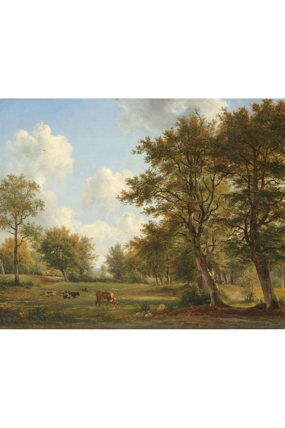 George Jacobus Johannes Van Os - Hilversum Yakınlarında Manzara - 1