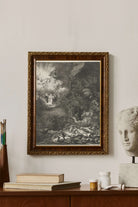 Rembrandt Van Rijn - Çobanlara Görünen Melek - 3