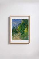 Paul Cézanne - Ormandaki Kıvrımlı Yol - 4
