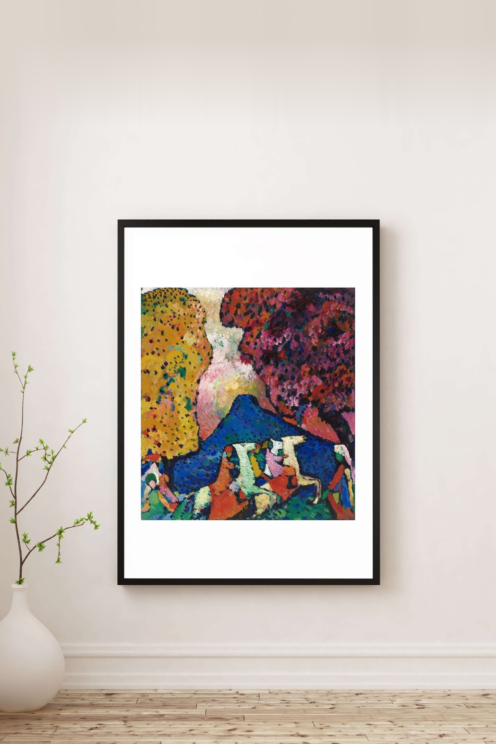 Wassily Kandinsky - Mavi Dağ - 2