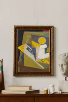 Juan Gris - Gazete Ve Meyve Tabağı - 3