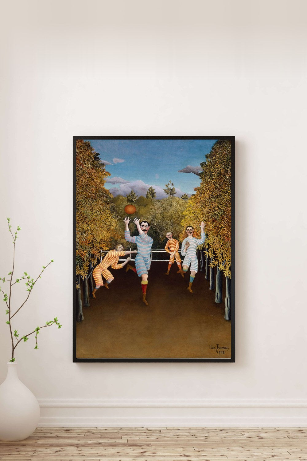 Henri Rousseau - Futbolcular - 0