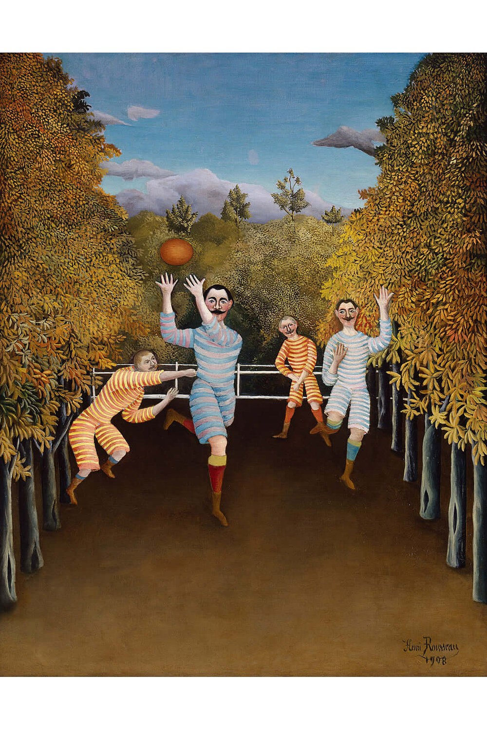 Henri Rousseau - Futbolcular - 1