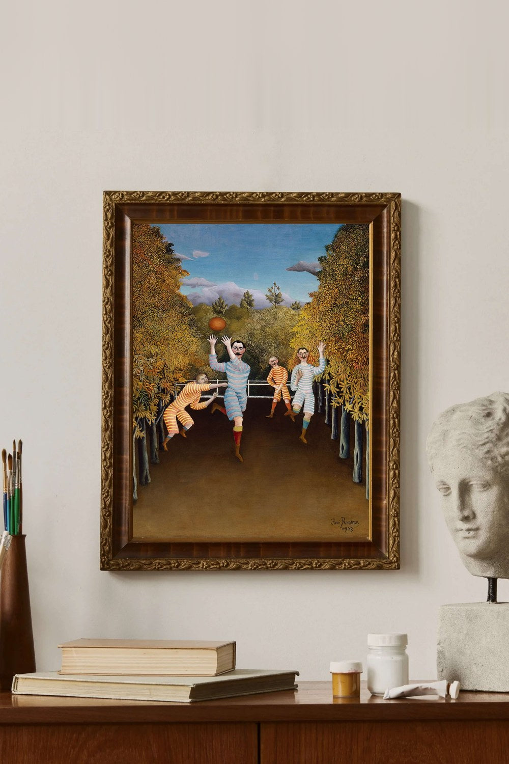 Henri Rousseau - Futbolcular - 2