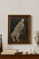 Egon Schiele - Yaşlı Bir Adamın Portresi Johann Harms - 2