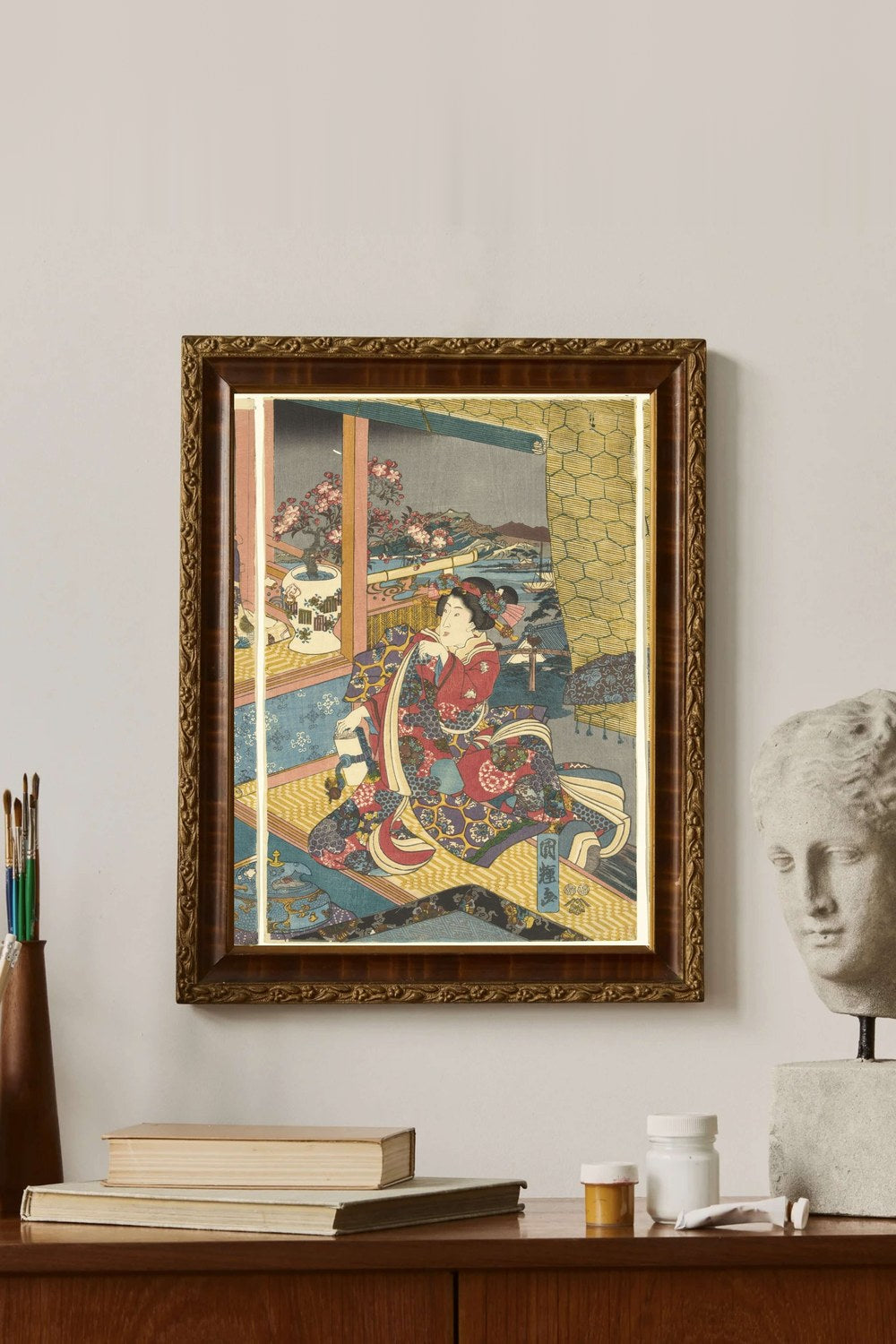 Utagawa Kuniteru - Çiçekler - 2