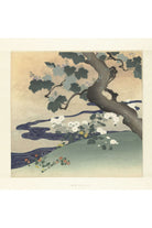 Tsukioka Kōgyo - Ağaç Ve Krizantemler - 1