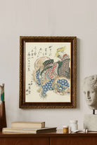 Totoya Hokkei - Shishi Üzerinde Giden Oiran - 2