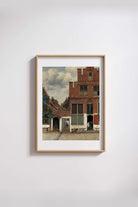 Johannes Vermeer - Delft'teki Küçük Sokak Olarak Bilinen Evlerin Görünümü - 3