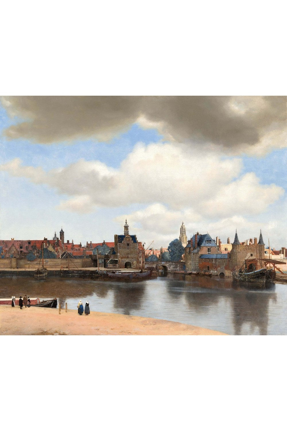 Johannes Vermeer - Delft Manzarası - 1