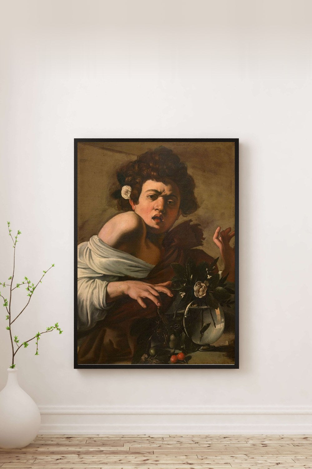 Michelangelo Merisi Da Caravaggio - Kertenkele Tarafından Isırılan Çocuk - 0