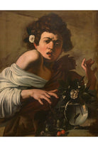 Michelangelo Merisi Da Caravaggio - Kertenkele Tarafından Isırılan Çocuk - 1