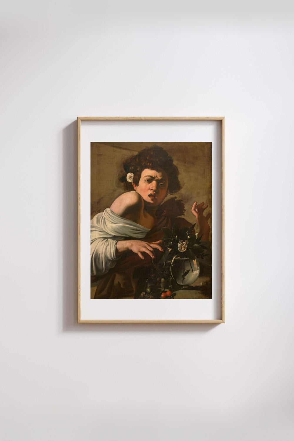 Michelangelo Merisi Da Caravaggio - Kertenkele Tarafından Isırılan Çocuk - 3