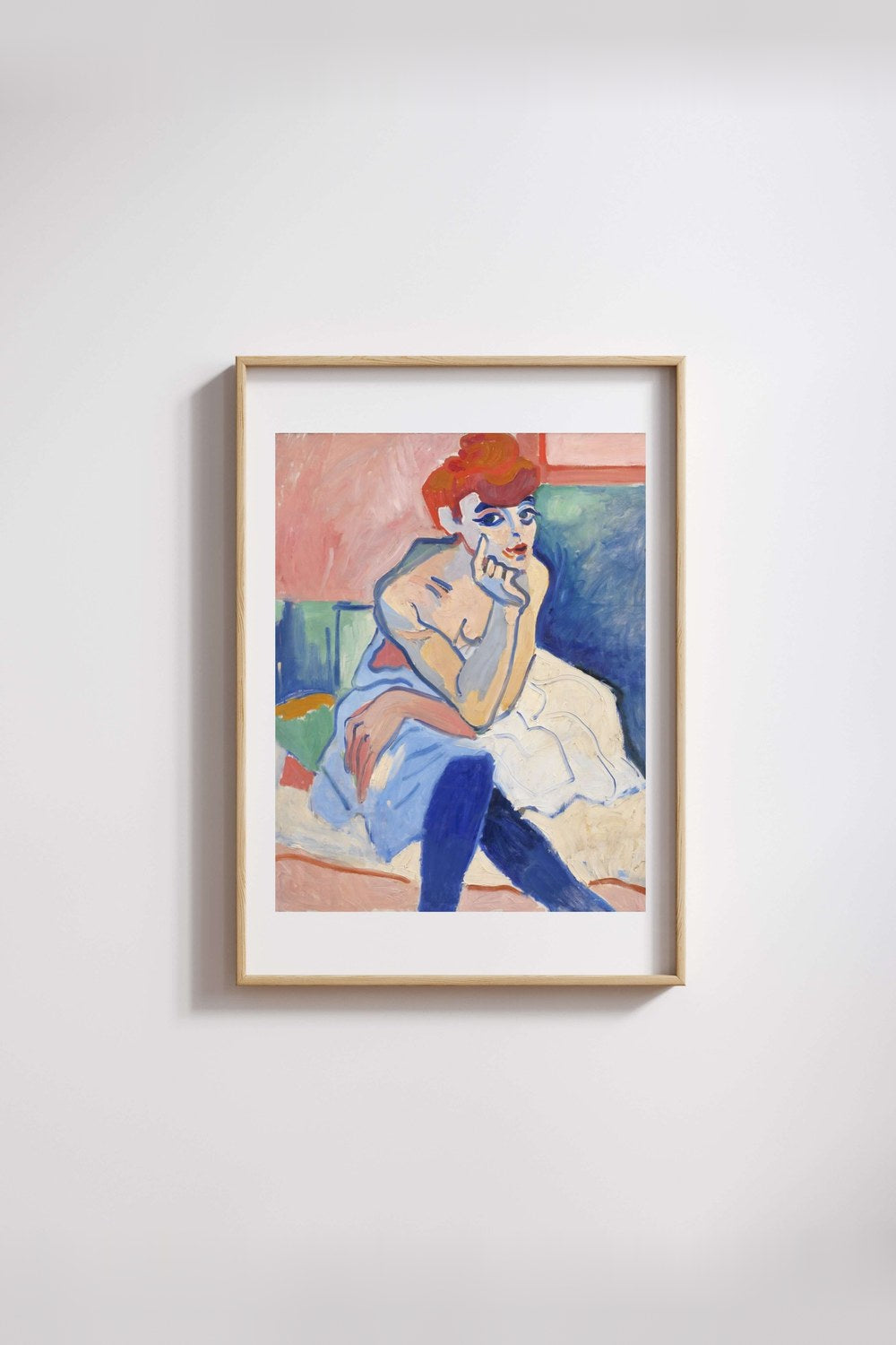 André Derain - Gömlekli Kadın - 3