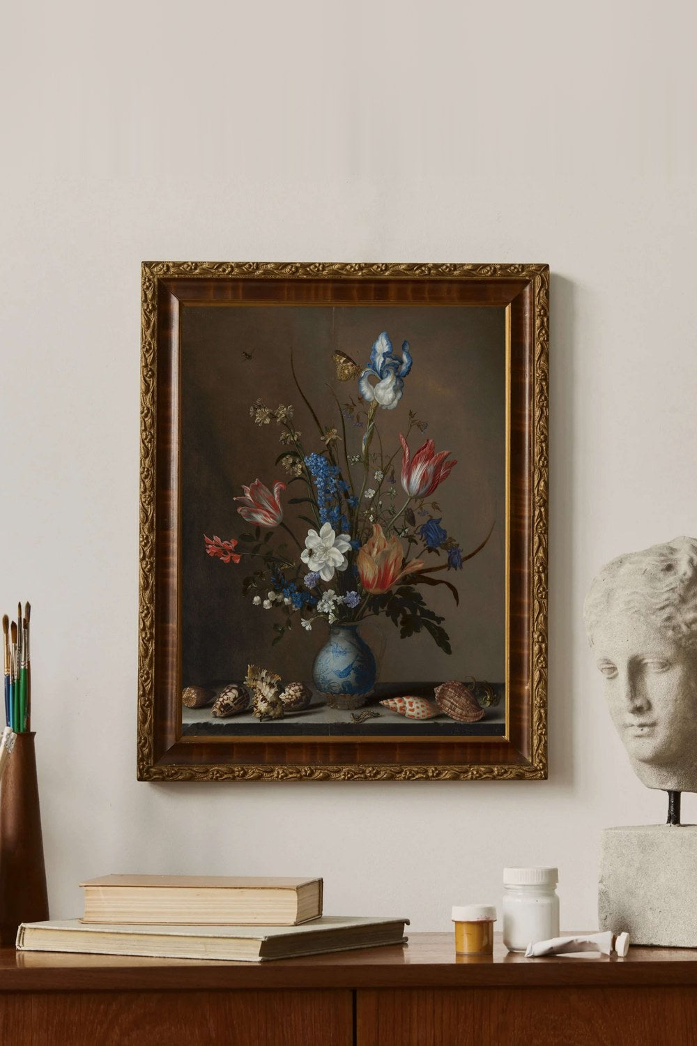 Balthasar Van Der Ast - Wan-Li Vazosunda Çiçekler Ve Deniz Kabukları - 2