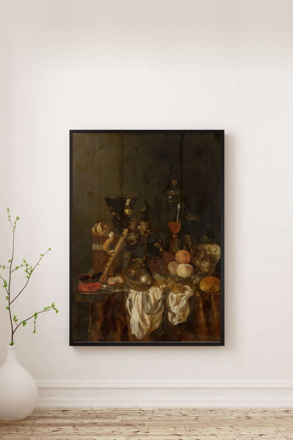 Abraham Van Beijeren - Gururlu İhtişam Natürmortu - 0