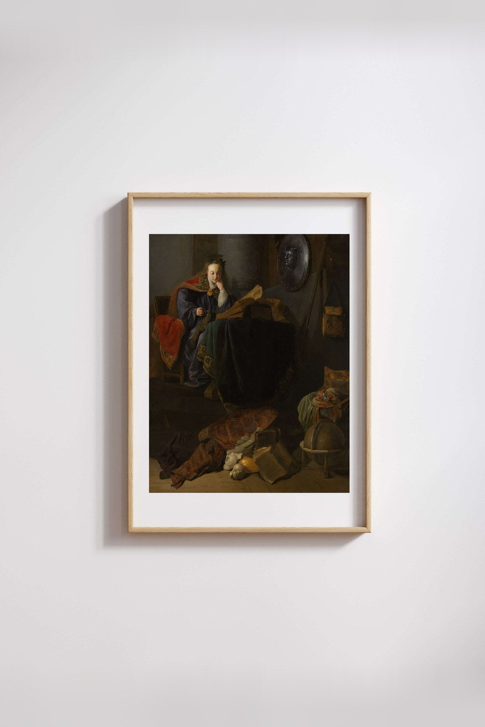 Rembrandt Van Rijn - Minerva Bilgelik Tanrıçası - 3