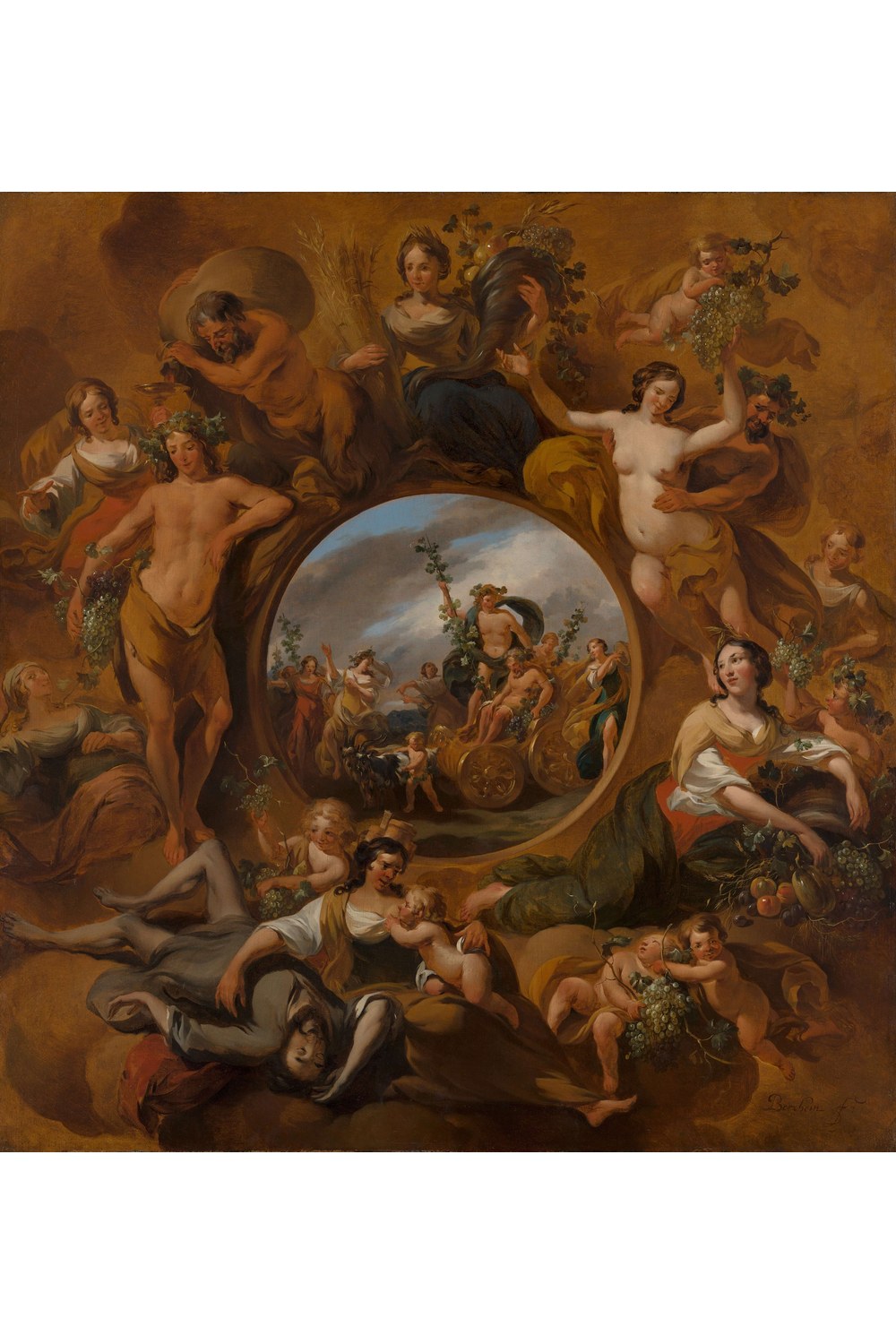 Nicolaes Pietersz Berchem - Sonbahar Alegorisi - 1