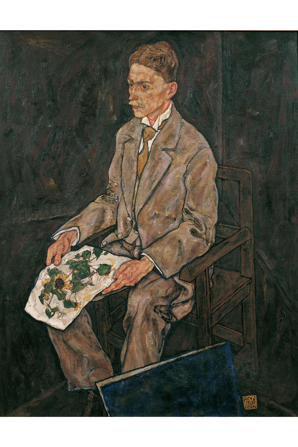Egon Schiele - Dr. Franz Martin Haberditzl Portresi - 1