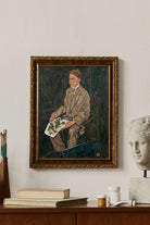 Egon Schiele - Dr. Franz Martin Haberditzl Portresi - 2