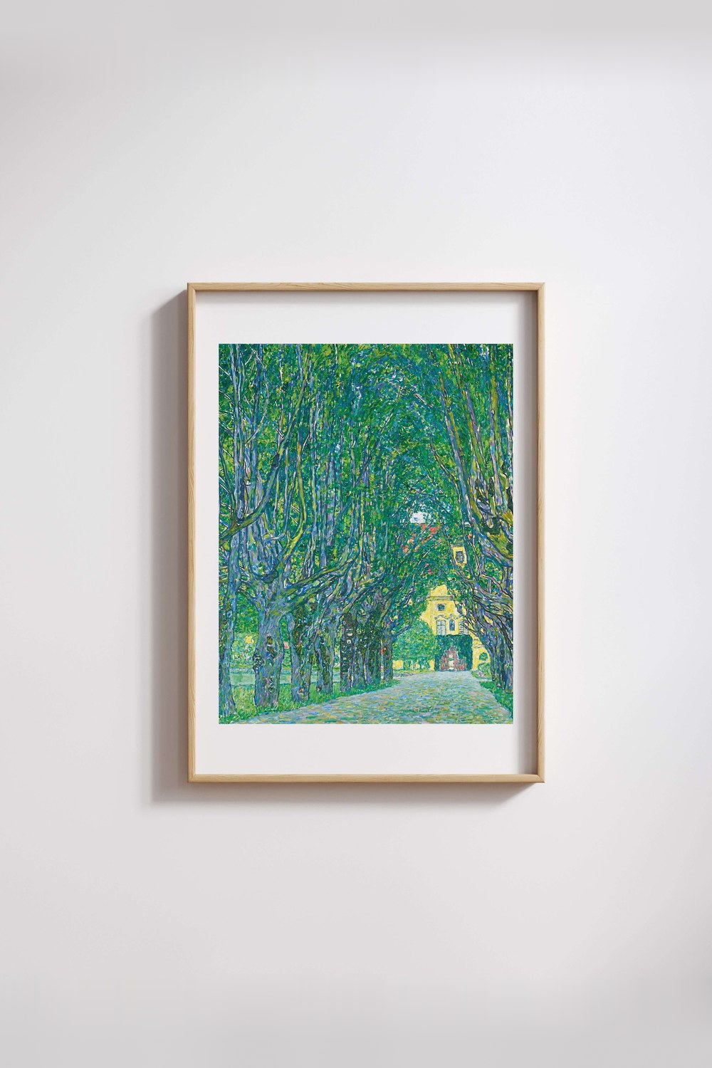 Gustav Klimt - Kammer Şatosu’Na Giden Ağaçlı Yol - 3