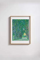 Gustav Klimt - Kammer Şatosu’Na Giden Ağaçlı Yol - 3