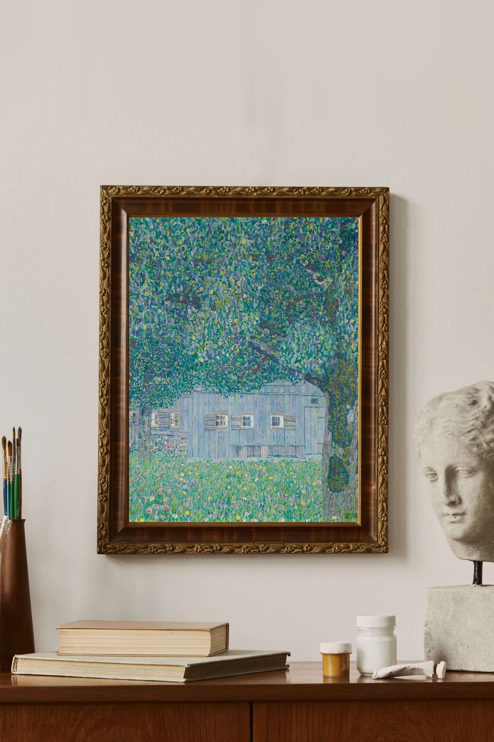 Gustav Klimt - Yukarı Avusturya Çiftlik Evi - 2